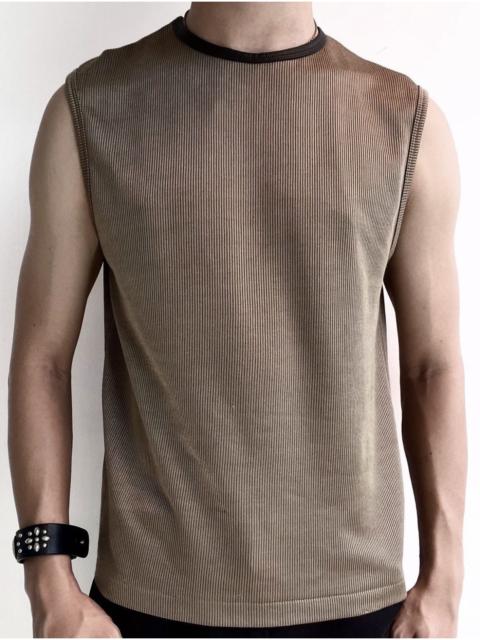 Jean Paul Gaultier 2002 Jean Paul Gaultier Ribbed Avant-Garde Tank Top
