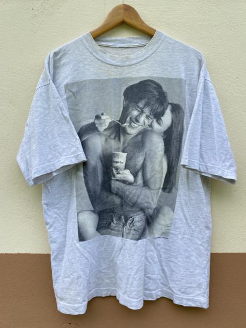 Other Designers Vintage - Vintage 90s Haagen Dazs Tee Ice Cream BBC Barry Lategan Art