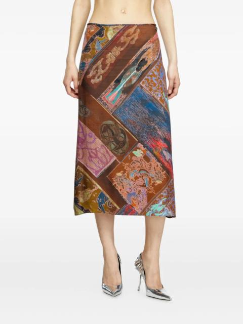 Diesel DIESEL - Women O-Rchid Skirt