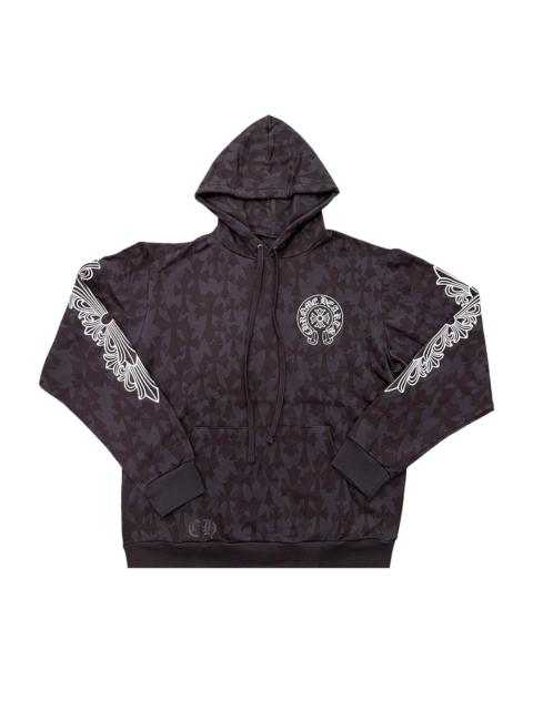 Chrome Hearts Chrome Hearts Plus Cross All Over Print Hoodie 'Black'