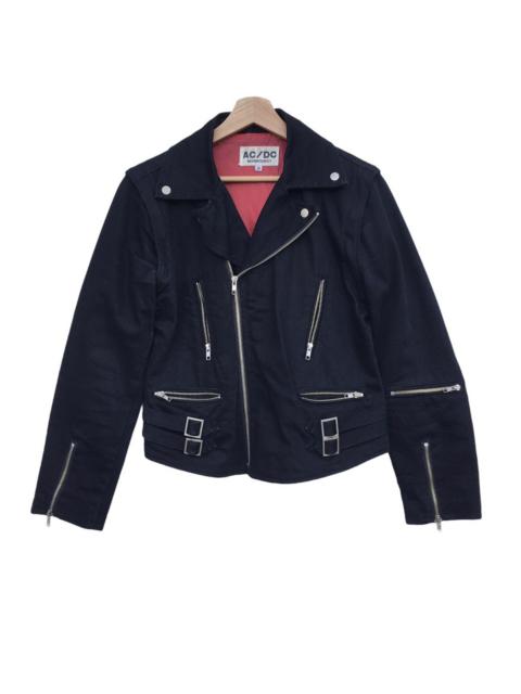 Other Designers Japanese Brand - Japanese Wool Detachable Zip Biker Jacket