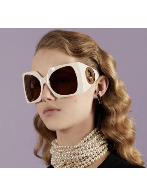GUCCI NEW GUCCI GG1255S 002 OVERSIZED SQUARE WOMEN EYEWEAR GUCCI