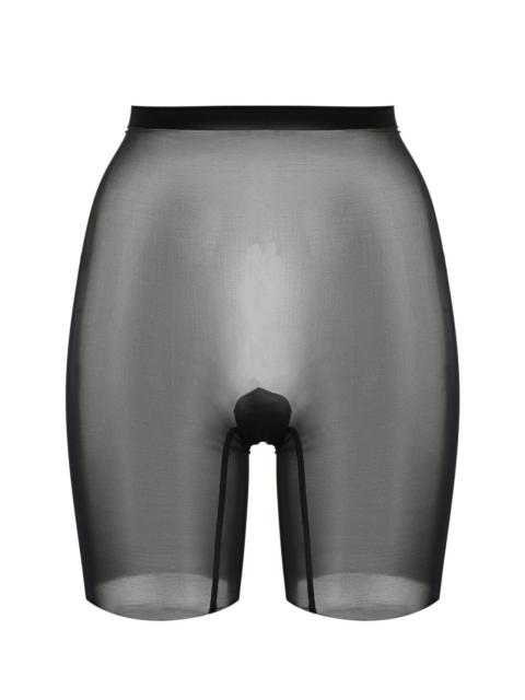 Shaping tulle shorts