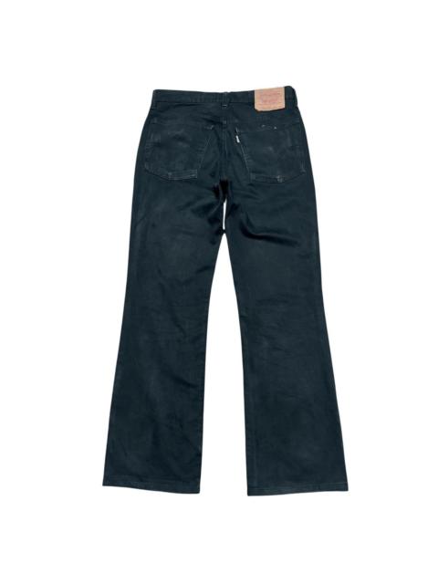 Levi's Vintage Levis 517 Black Denim Flare Jeans Hedi Slimane