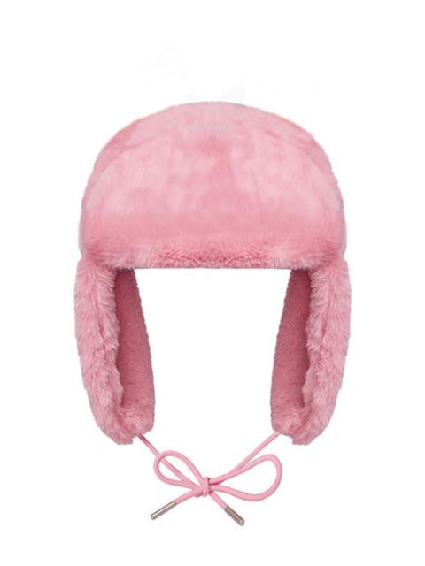 Other Designers Japanese Cartoon Anime Pink Ushanka Hat Cute Y2K Warm Winter Hat