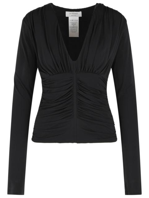Sportmax Sportmax 'Beato' Black Viscose Top Women