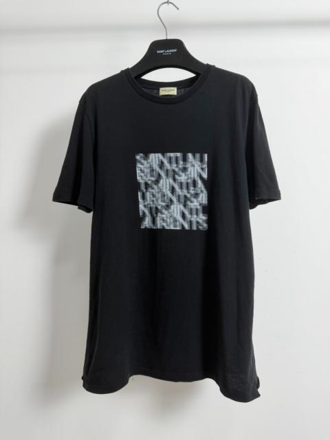 SAINT LAURENT Saint Laurent Slp21fw Logo Short Sleeve T-Shirt
