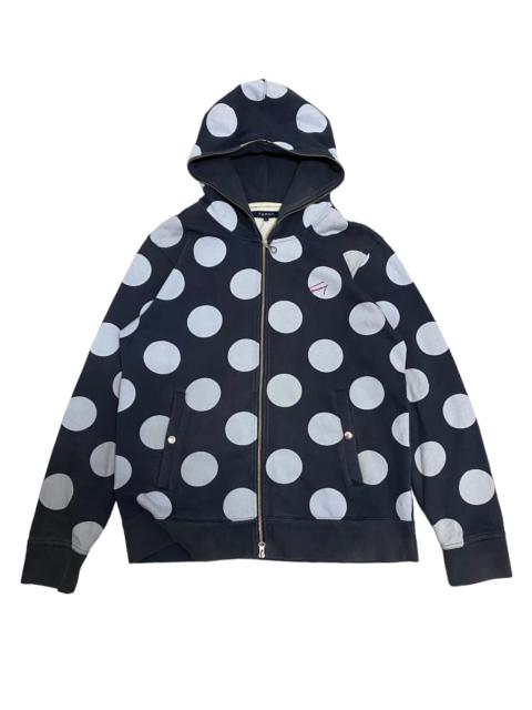 Other Designers Vintage - Steals‼️Vintage Tommy PolkaDot Fullzipper Hoodie