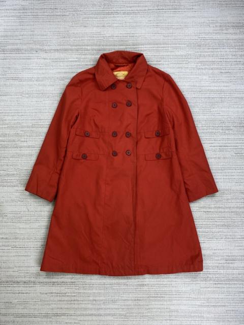 Other Designers Designer × Vintage - Vtg Confexim Poland Designer Multi Button Swallow Long Coat