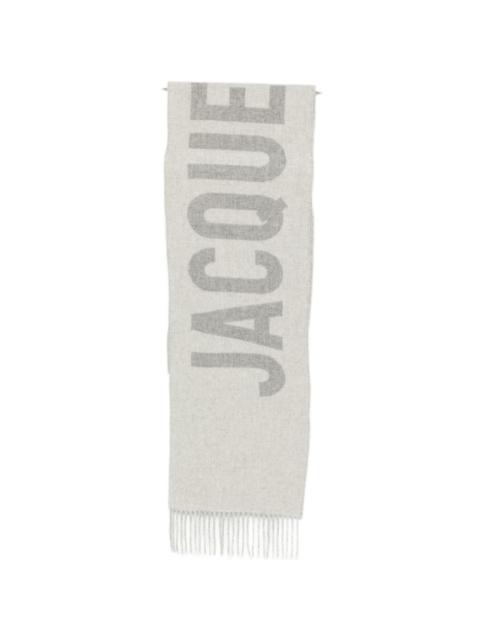 JACQUEMUS Jacquemus Women Logo Wool Scarf