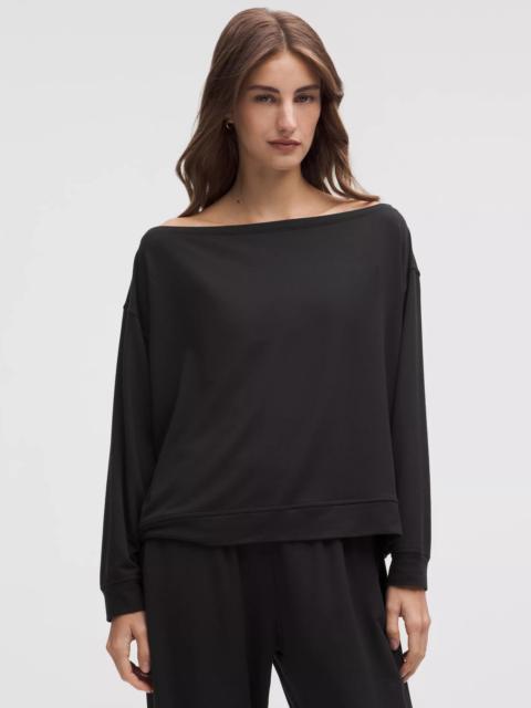 lululemon BeCalm Oversized Boatneck Long-Sleeve Shirt