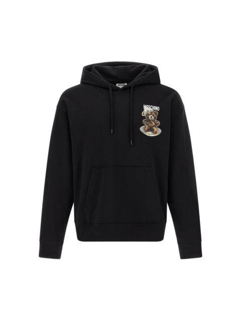 Moschino teddy-print hoodie