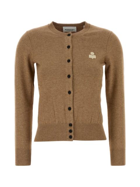 Isabel Marant Étoile Camel Cotton Blend Mona Cardigan