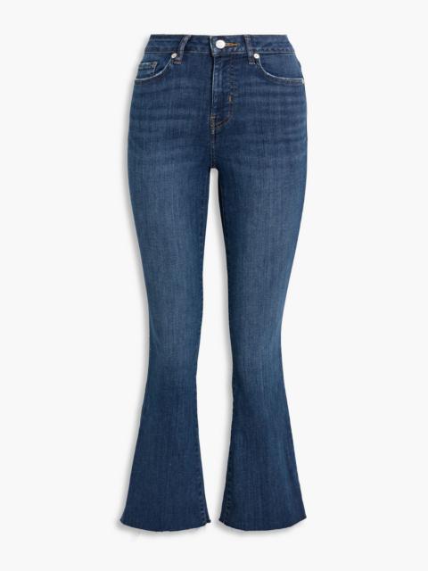 FRAME Le Crop Mini Boot high-rise bootcut jeans