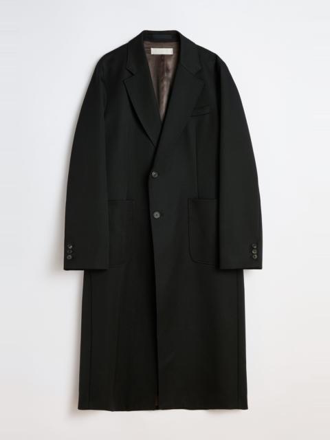 Our Legacy Robe Overcoat Onyx Black Tech Sateen