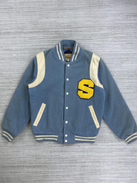 Other Designers Vintage Campus Big Logo S Wool Varsity Jacket