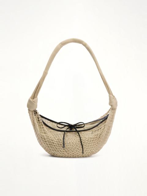 Lemaire Croissant Filt Bag in Light Beige