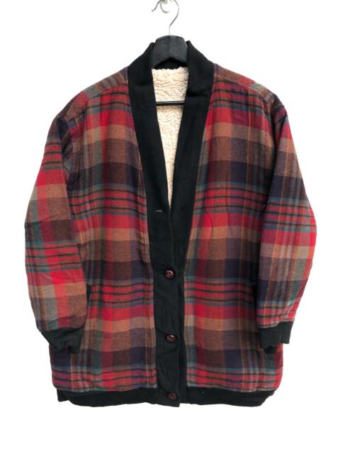 Other Designers Japanese Brand - Red Tartan Checkered Jacket