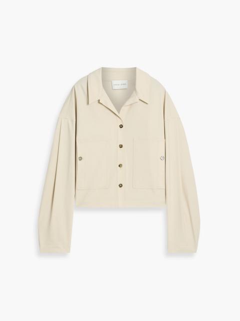 Loulou de Saison Lune wool-blend twill shirt