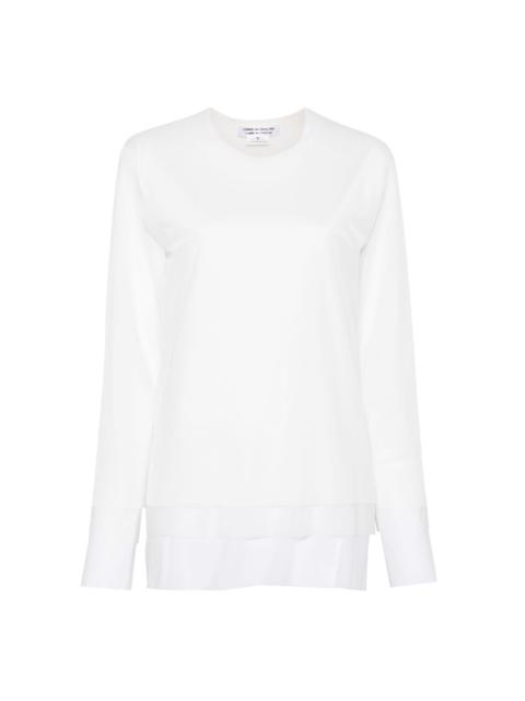 Comme des Garçons Comme des Garçons layered top