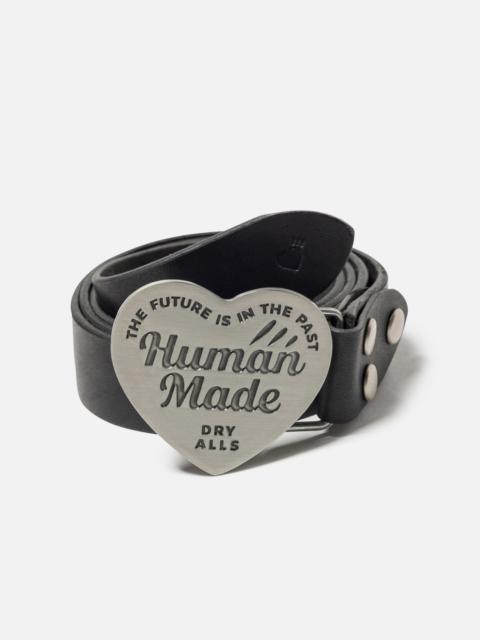 Human Made LEATHER BUCKLE BELT
