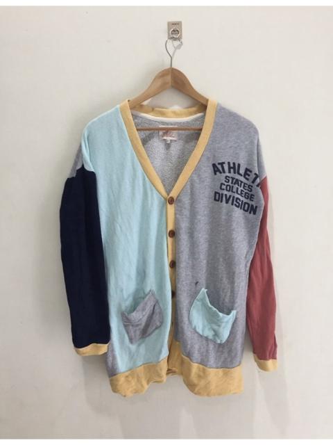 Other Designers Cardigan - JapaneseBrand ListenHeartbeat Cardigan multicolour