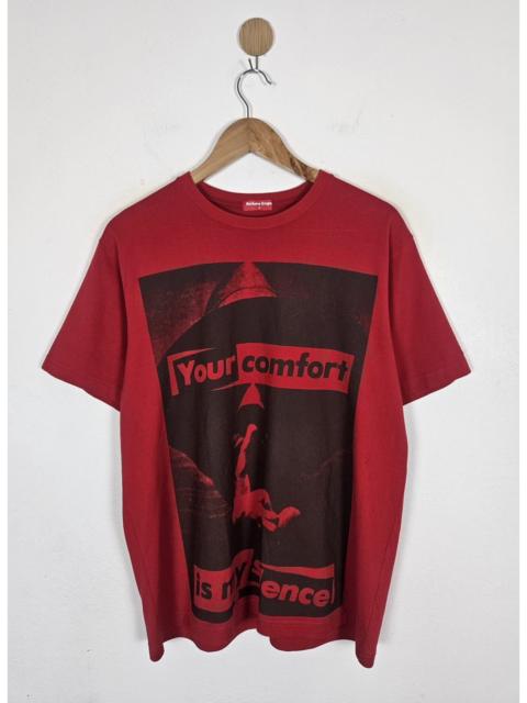 Other Designers Barbara Kruger Your Comfort is My Silence shirt