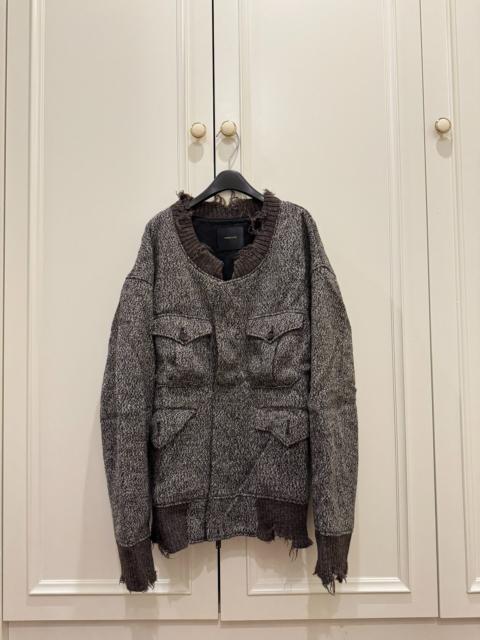 UNDERCOVER Undercover 17AW  Distressed Wool Jacket