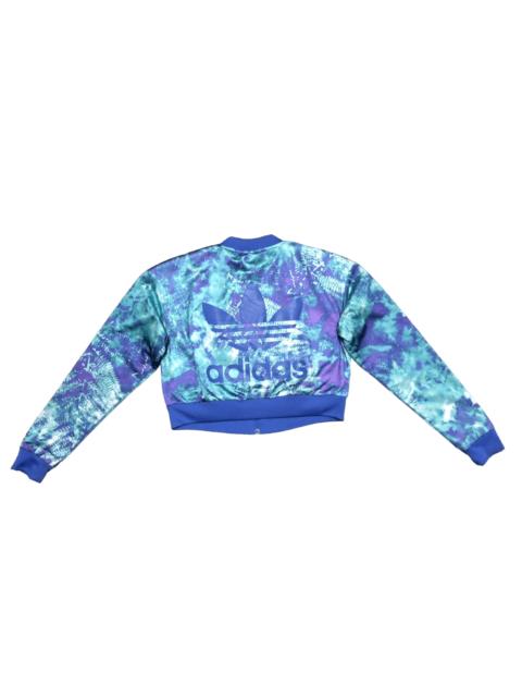 adidas Adidas Originals Ocean Elements Crop Track Top Blue/Multi