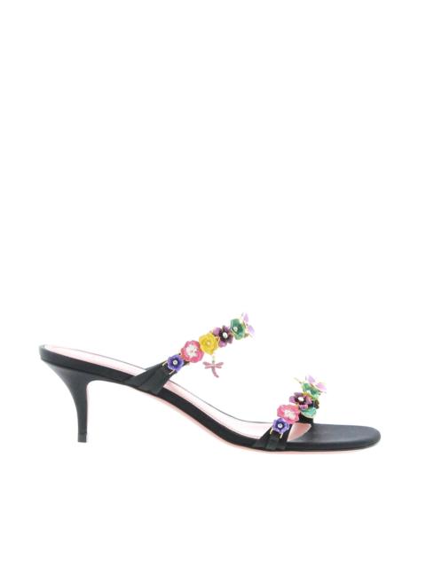 Amina Muaddi Amina Muaddi – Vittoria Slipper 55 – Black