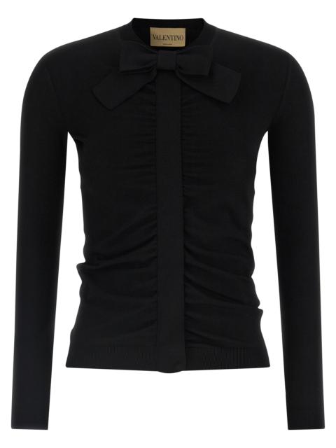 Valentino Valentino Garavani Women Valentino Garavani Bow Cardigan