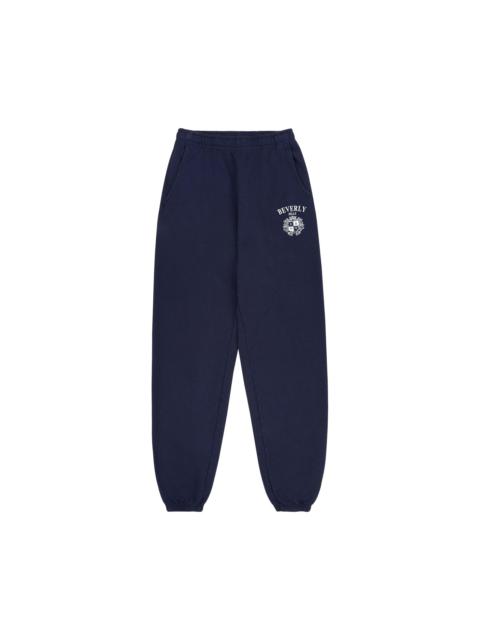 Sporty & Rich BH Crest Soft Sweapant 'Dark Navy'