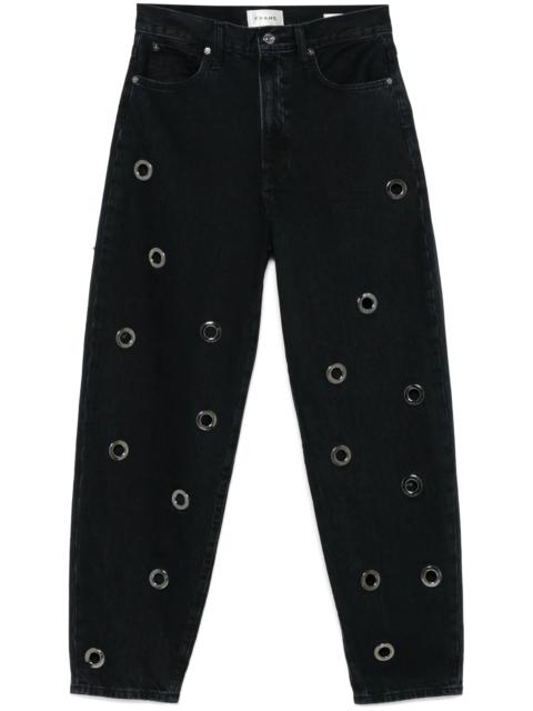 FRAME Narrow Grommet jeans