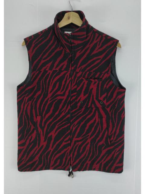 Other Designers Vintage - Vintage D&D Fashion Tiger Stripe Vest