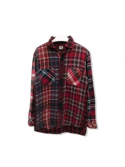 Other Designers Japanese Brand Uniqlo Plaid Tartan Flannel Shirt 👕