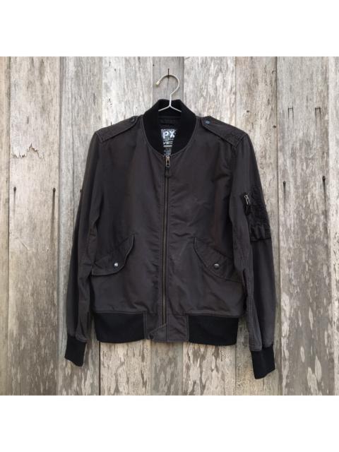 Other Designers Vintage - Vintage Avirex Military Zip Up Flight Jacket