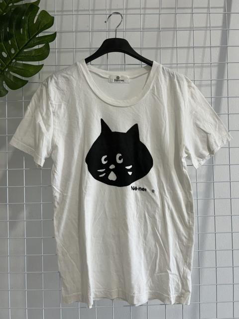 Other Designers Issey Miyake - Ne-net Black Cat Tee