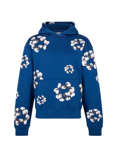 DENIM TEARS Cactus Tears Wreath Hoodie "Navy"