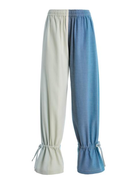 MARRAKSHI LIFE The Parachute Cotton Pants blue