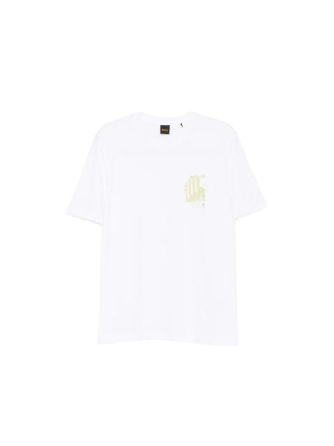 BOSS Boss White T-Shirts & Vests - T-Shirts Men