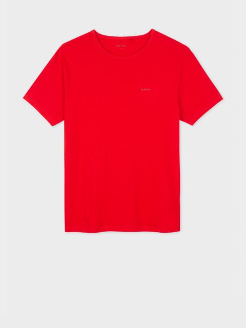 Paul Smith Red Signature Logo Lounge T-Shirt