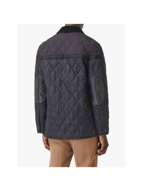 Burberry Quilted Long Sleeve Nylon Jacket