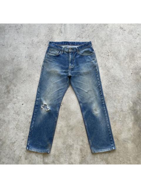 Other Designers Vintage Edwin Jeans MudWash Ripped Faded Denim Pants W32