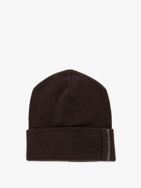Brunello Cucinelli Brunello Cucinelli Women Cashmere Hat With Monili Detail