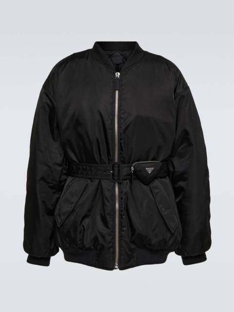 Prada Re-Nylon bomber jacket