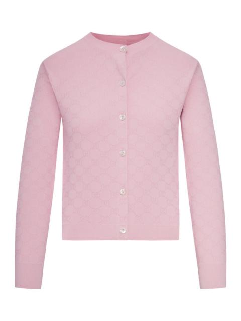 GUCCI Gucci Women Cardigan In Fine Gg Jacquard Fabric