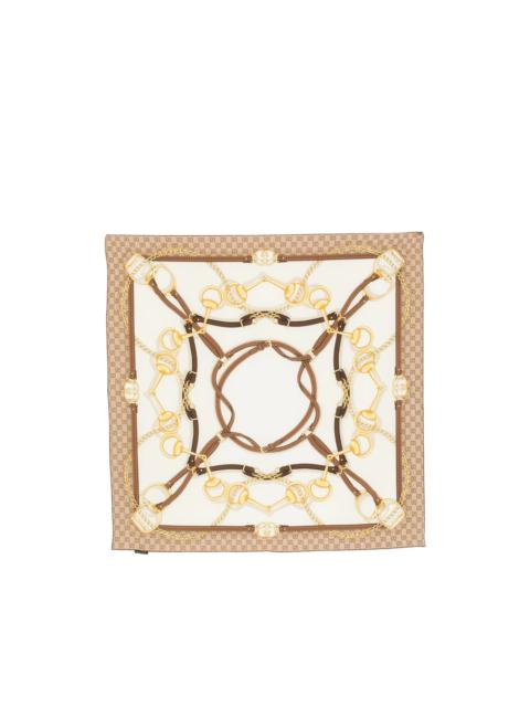 GUCCI Gucci Neutrals Scarves Women