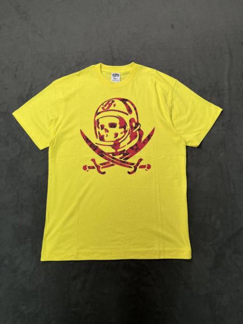 BILLIONAIRE BOYS CLUB Rare Billionaire Boys Club BBC Pirates Print Yellow T-Shirt
