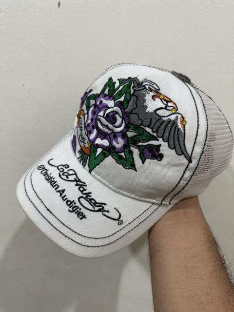 Other Designers VTG Ed Hardy Full Embroid Trucked Hat
