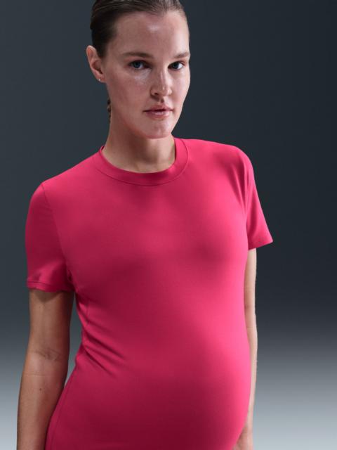 Nike Nike Women's One Maternity Dri-FIT Slim-Fit Short-Sleeve Top